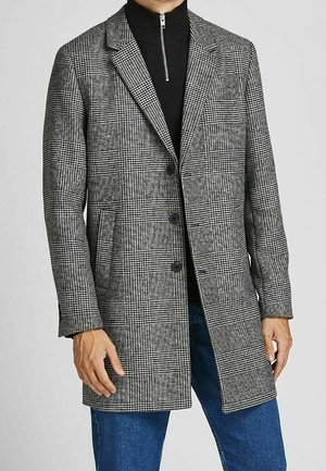 Kurzmantel - mottled light grey