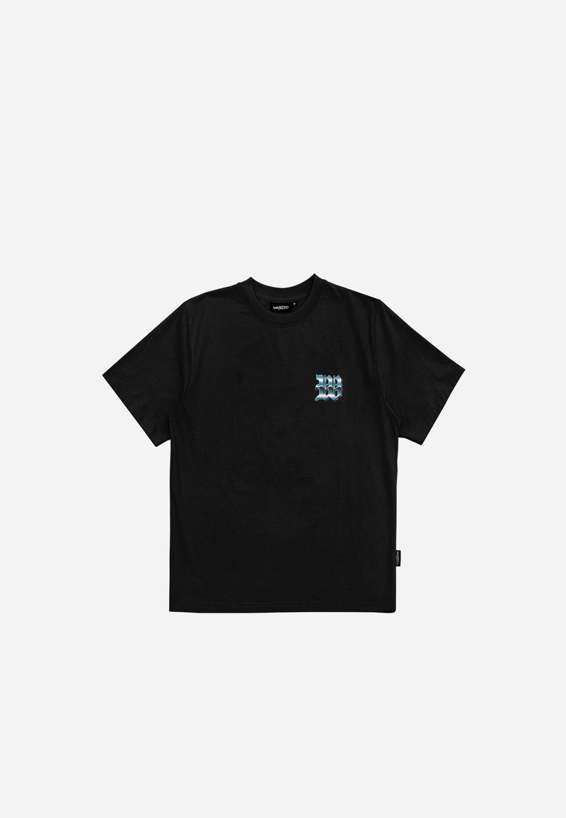 Wasted Paris T-shirt print zwart