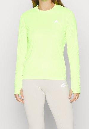 Langarmshirt - neon yellow