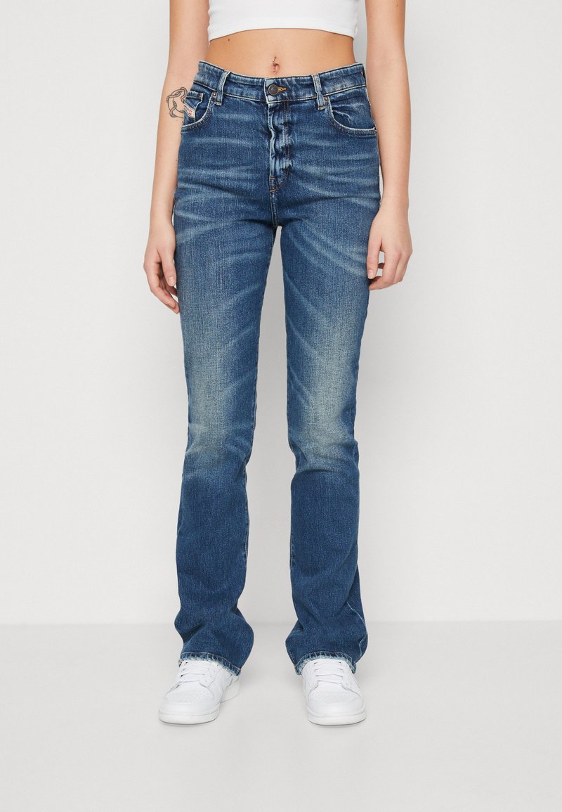 Diesel Flared Jeans denim/blue denim Zalando.co.uk