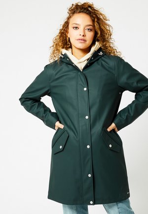 JANICE RAINCOAT - Parka - hard green