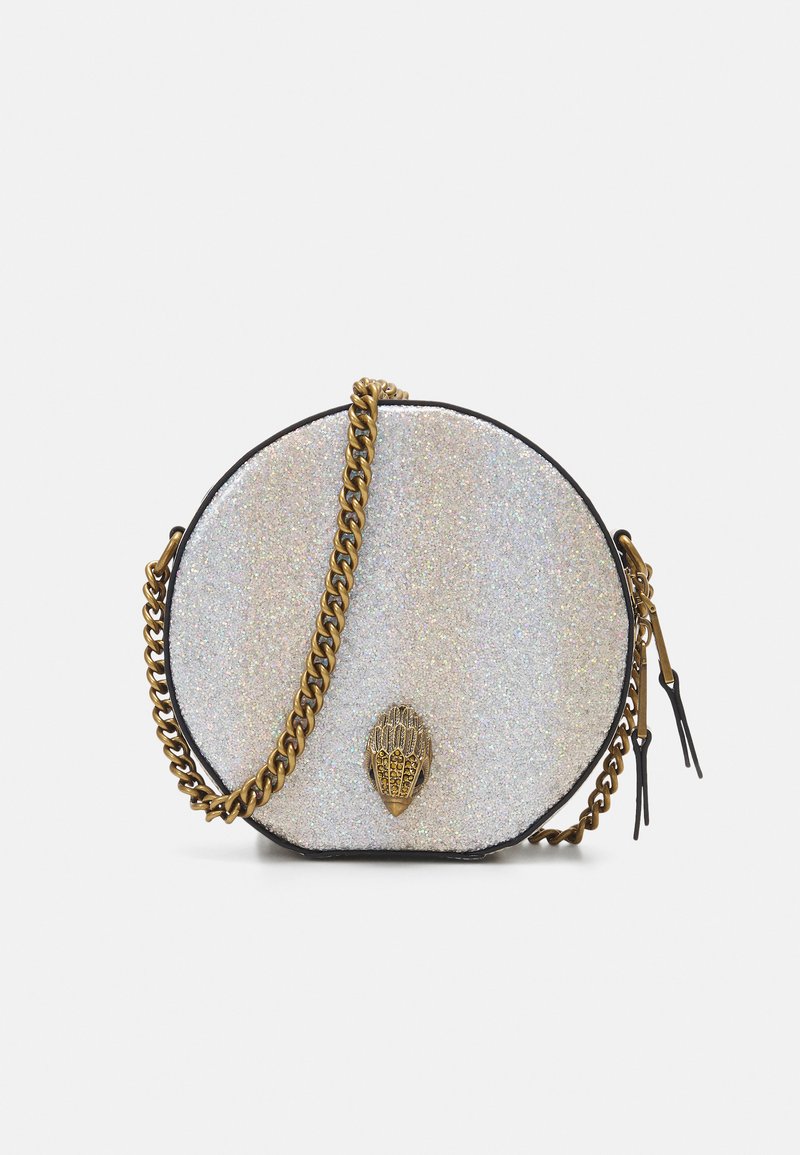 Kurt Geiger London ROUND SHOREDITCH BAG Across body bag metal comb/gunmetal Zalando.de