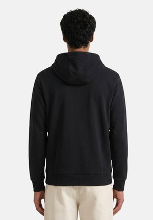 Diadora, HOODIE ESS. SPORTS 80013 VAR - Felpa con cappuccio - screziato-mottled black