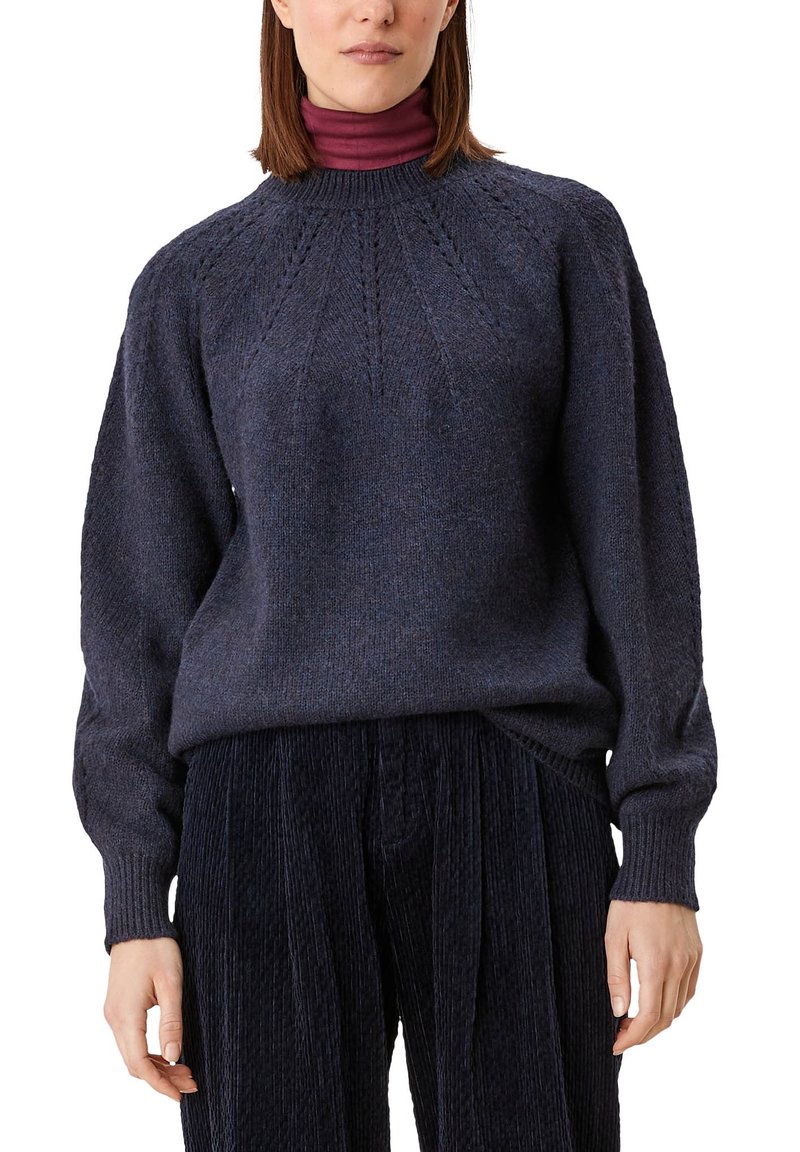 Damen Strickjacken | s.Oliver HEERLIJK ZACHTE, GEBREIDE JURK Strickpullover navy/dunkelblau - FO85566 Damen Strickjacken | s.Oliver HEERLIJK ZACHTE, GEBREIDE JURK Strickpullover navy/dunkelblau - FO85566