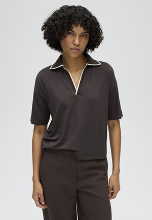 OPUS, LOOSE FIT POLO - Polo - affogato