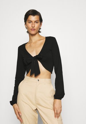 Maglietta a manica lunga - black