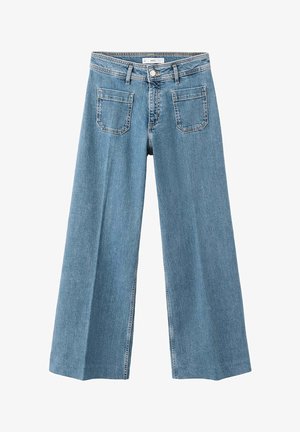 Mango, ADULT - Flared jeans - blue