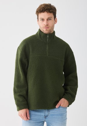 Fleece trui - rifle green tcx