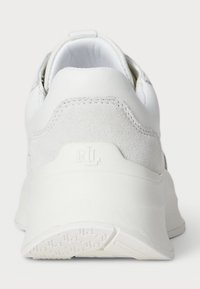 Lauren Ralph Lauren FRANKY SNEAKERS LOW TOP LACE - Sportbačiai - snow white/bianco