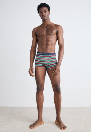 RUGGER STRIPE TRUNK 3-PACK - Uske bokserice - green/dark blue