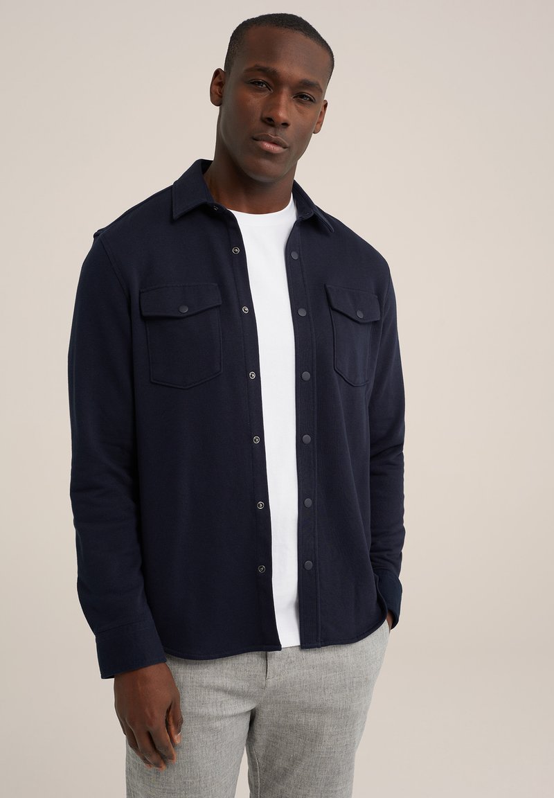 WE Fashion Chaqueta fina - blue