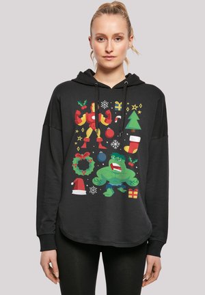 MARVEL UNIVERSE IRON MAN UND HULK CHRISTMAS - Hoodie - black