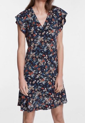 Jurk - mottled red