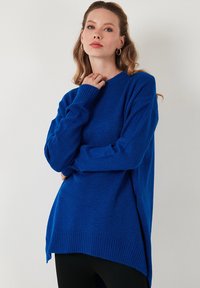 LELA Pullover - saxe blue