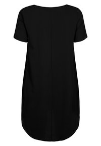 Zizzi WITH SHORT SLEEVES - Freizeitkleid - black