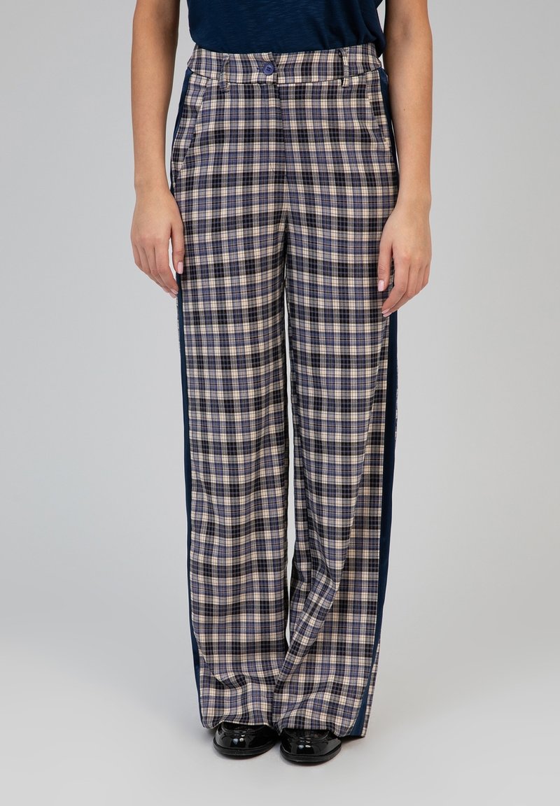 AN'GE PRISKALY - Pantalon classique - bleu