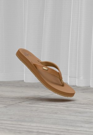 Reef BAJA - T-pántos szandálok - almond