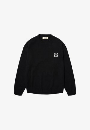 Woodbird, WBKURT STAMP CREW - Πουλόβερ - black