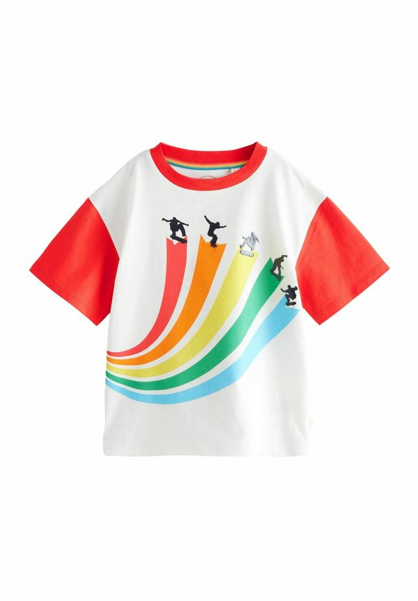 REGULAR FIT  RAINBOW RAGLAN SHORT SLEEVE - T-Shirt print