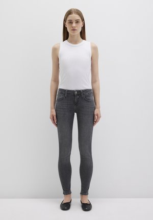 ADRIANA - Jeans Skinny Fit - dark grey distressed str