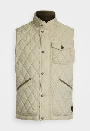 Polo Ralph Lauren THE BEATON QUILTED UTILITY GILET - Vest - stoneware grey