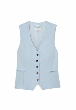 Reiss, REGULAR FIT - MAGDA BUTTON-THROUGH TAILORED WAISTCOAT  . - Vesta - blue