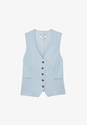 Reiss, REGULAR FIT - MAGDA BUTTON-THROUGH TAILORED WAISTCOAT . - Vesta - blue