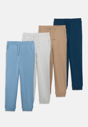 UNISEX 4 PACK - Treniņtērpa apakšdaļas - grey/khak/blue