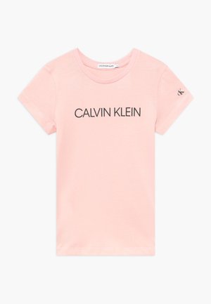 INSTITUTIONAL SLIM - T-shirt con stampa - pink