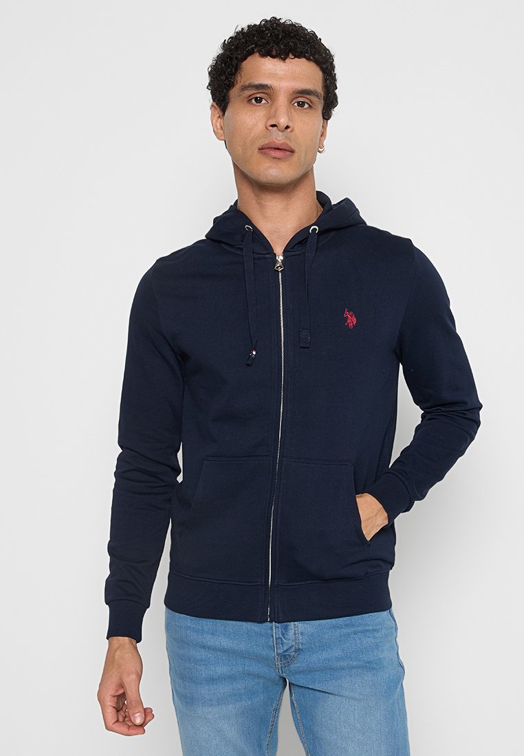 U.S. Polo Assn. Sweater met rits donkerblauw denim U.S. Polo Assn. Sweater met rits donkerblauw denim
