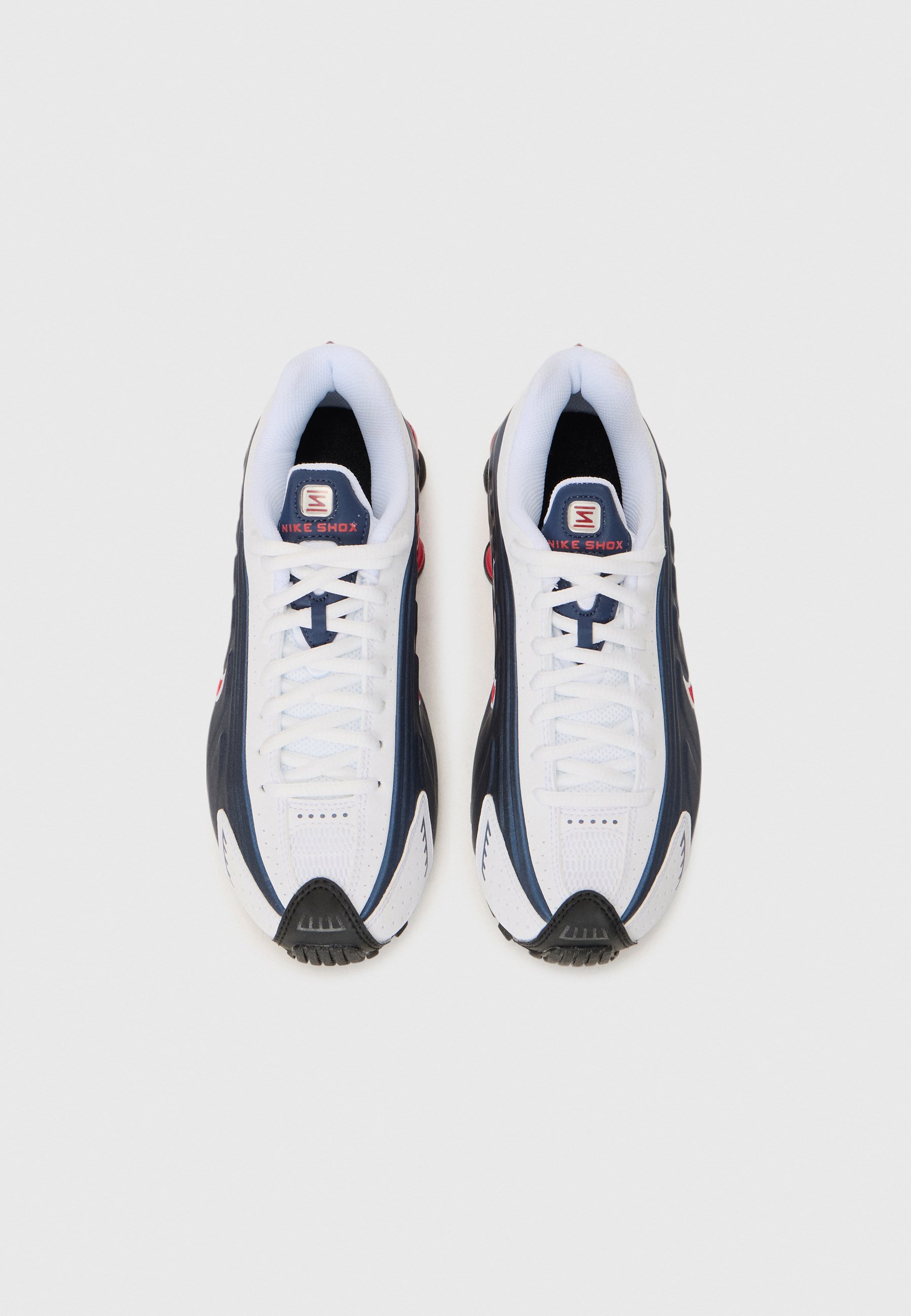 Nike Sportswear SHOX R4 UNISEX - Trainers - navy/red/white/silver