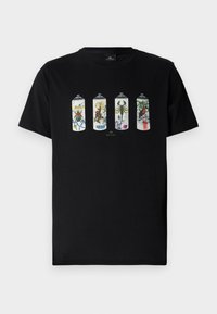 ANIMAL SPRAY CANS - T-shirt med print - black