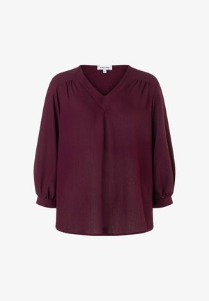 More & More, MORE & MORE ELEGANTE, FLIESSENDE 3/4 ARM-BLUSE - Bluse - ruby orchid