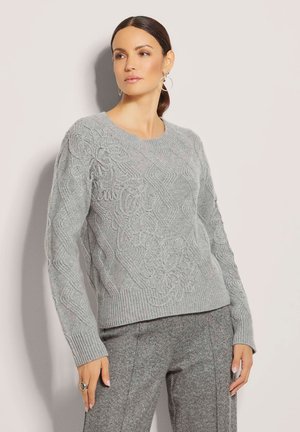 MADELEINE, Trui - silver grey   melange