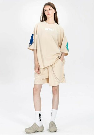 MWM, JT092040214 UNISEX - Pantalones deportivos - beige