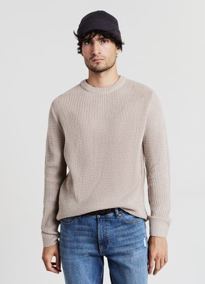 Strickpullover - beige