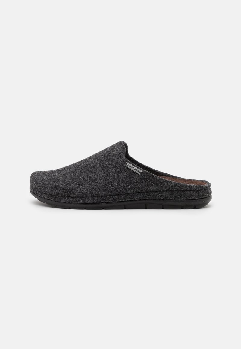 Shepherd - SAMUEL - Pantoffels - black, Vergroten