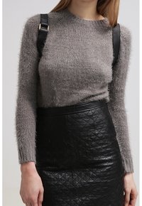 Topshop Strickpullover - dark grey