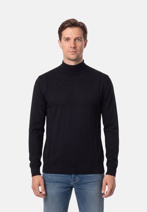 Yes Zee, MAGLIA 0900 VAR - Maglione - screziato-mottled black