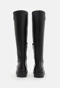 Tommy Jeans LONG SHAFT BOOT - Plateaulaarzen - black
