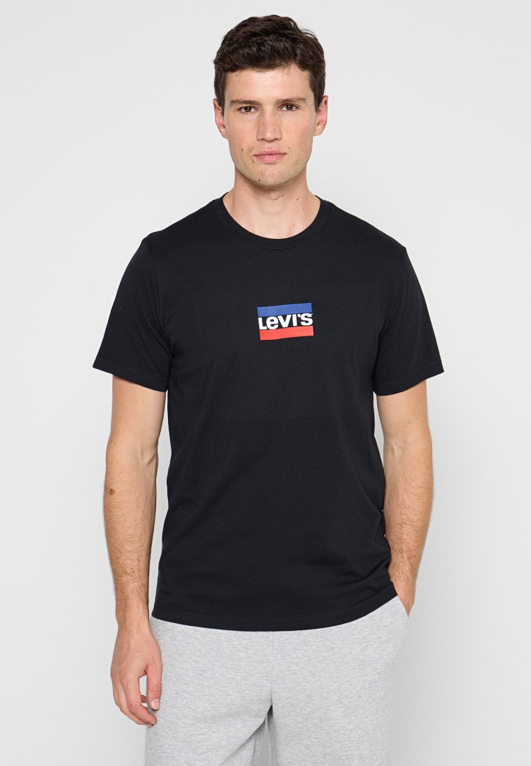 Levi’s® T-shirt print zwart