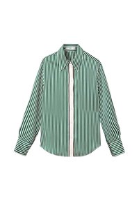 Button-down blouse - green