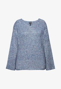 Vybráno, navy blue melange