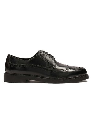 DENNISS - Pantofi cu șiret - black