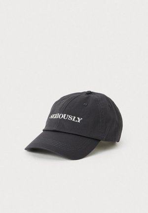 EMBROIDERED - Kepuraitė - midgrey/ecru