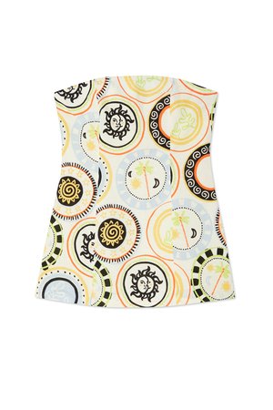 Never Fully Dressed SOL - Μπλούζα - cream mosaic