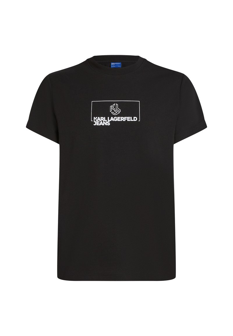 Karl Lagerfeld Jeans T-shirt print zwart