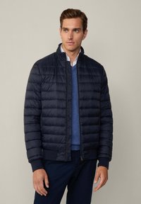 Hackett London Giubbotto Bomber - midnight blue