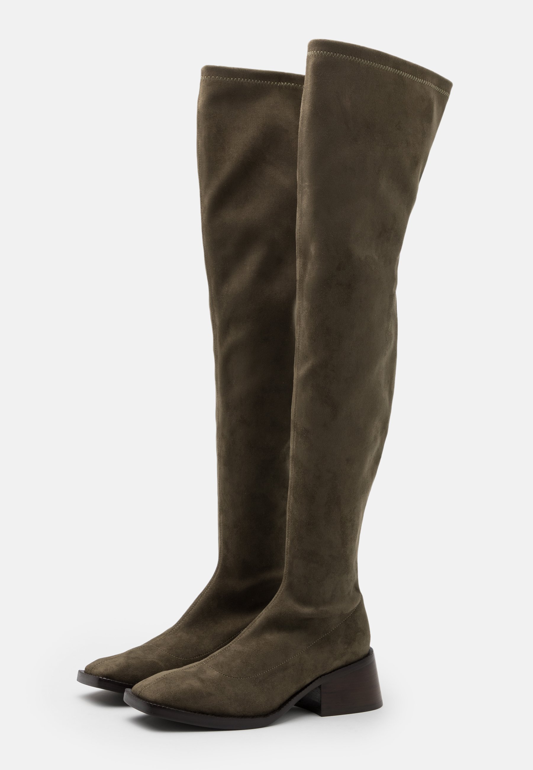Jeffrey Campbell PATRIK Overknee laarzen khaki Zalando.nl Jeffrey Campbell PATRIK Overknee laarzen khaki Zalando.nl