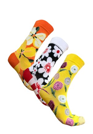 3-PACK FLOWERS - Socken - mixed